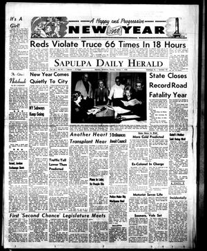 Sapulpa Daily Herald (Sapulpa, Okla.), Vol. 53, No. 93, Ed. 1 Monday, January 1, 1968