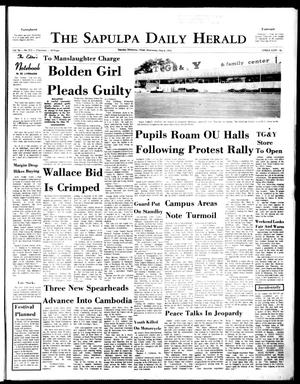 The Sapulpa Daily Herald (Sapulpa, Okla.), Vol. 56, No. 213, Ed. 1 Wednesday, May 6, 1970