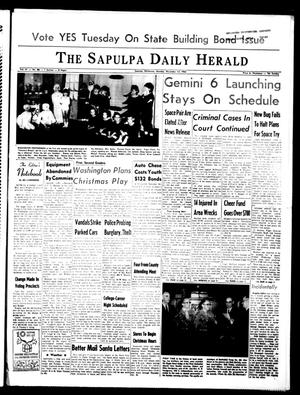 The Sapulpa Daily Herald (Sapulpa, Okla.), Vol. 51, No. 89, Ed. 1 Monday, December 13, 1965