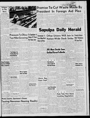 Sapulpa Daily Herald (Sapulpa, Okla.), Vol. 46, No. 236, Ed. 1 Friday, June 16, 1961