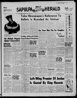 Sapulpa Daily Herald (Sapulpa, Okla.), Vol. 42, No. 186, Ed. 1 Wednesday, April 10, 1957