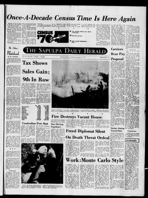 The Sapulpa Daily Herald (Sapulpa, Okla.), Vol. 56, No. 179, Ed. 1 Friday, March 27, 1970