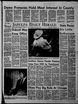 Sapulpa Daily Herald (Sapulpa, Okla.), Vol. 53, No. 296, Ed. 1 Sunday, August 25, 1968