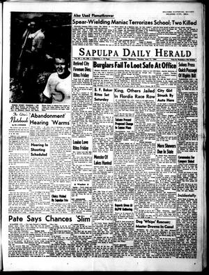 Primary view of The Sapulpa Daily Herald (Sapulpa, Okla.), Vol. 49, No. 243, Ed. 1 Thursday, June 11, 1964