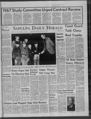 Sapulpa Daily Herald (Sapulpa, Okla.), Vol. 54, No. 138, Ed. 1 Sunday, February 9, 1969