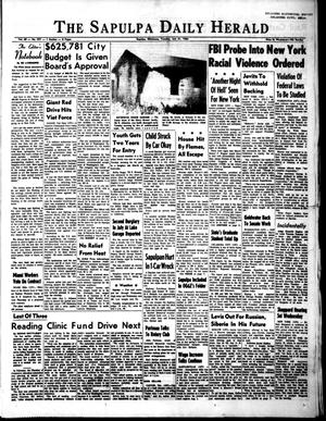 The Sapulpa Daily Herald (Sapulpa, Okla.), Vol. 49, No. 277, Ed. 1 Tuesday, July 21, 1964
