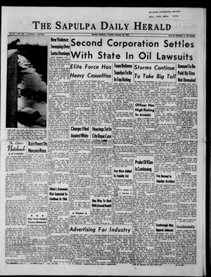 The Sapulpa Daily Herald (Sapulpa, Okla.), Vol. 51, No. 140, Ed. 1 Thursday, February 10, 1966
