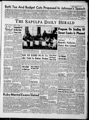 The Sapulpa Daily Herald (Sapulpa, Okla.), Vol. 49, No. 121, Ed. 1 Tuesday, January 21, 1964