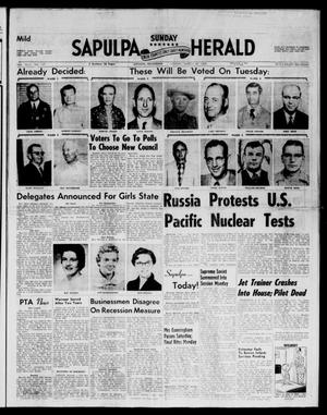 Sapulpa Sunday Herald (Sapulpa, Okla.), Vol. 43, No. 177, Ed. 1 Sunday, March 30, 1958