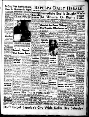 The Sapulpa Daily Herald (Sapulpa, Okla.), Vol. 49, No. 238, Ed. 1 Friday, June 5, 1964