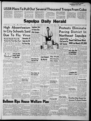 Sapulpa Daily Herald (Sapulpa, Okla.), Vol. 48, No. 135, Ed. 1 Tuesday, February 19, 1963