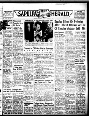 Sapulpa Daily Herald (Sapulpa, Okla.), Vol. 36, No. 40, Ed. 1 Tuesday, October 18, 1949