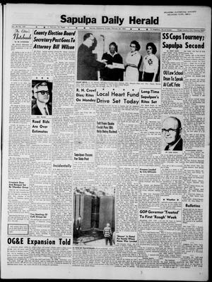 Sapulpa Daily Herald (Sapulpa, Okla.), Vol. 48, No. 139, Ed. 1 Sunday, February 24, 1963