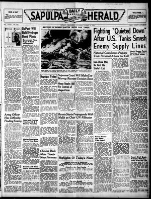 Sapulpa Daily Herald (Sapulpa, Okla.), Vol. 36, No. 282, Ed. 1 Wednesday, August 2, 1950