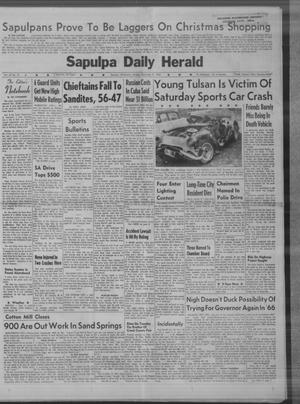 Sapulpa Daily Herald (Sapulpa, Okla.), Vol. 48, No. 74, Ed. 1 Sunday, December 9, 1962