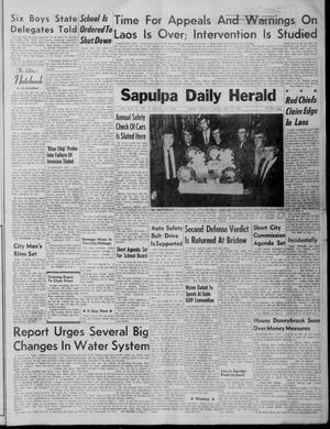 Sapulpa Daily Herald (Sapulpa, Okla.), Vol. 46, No. 195, Ed. 1 Sunday, April 30, 1961
