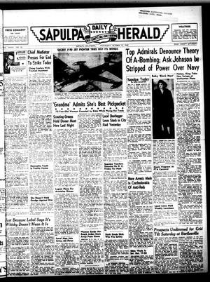 Sapulpa Daily Herald (Sapulpa, Okla.), Vol. 36, No. 35, Ed. 1 Wednesday, October 12, 1949