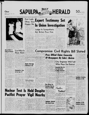 Sapulpa Daily Herald (Sapulpa, Okla.), Vol. 42, No. 286, Ed. 1 Wednesday, August 7, 1957