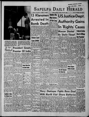 The Sapulpa Daily Herald (Sapulpa, Okla.), Vol. 51, No. 179, Ed. 1 Monday, March 28, 1966