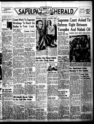 Sapulpa Daily Herald (Sapulpa, Okla.), Vol. 37, No. 62, Ed. 1 Tuesday, November 13, 1951