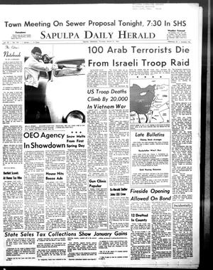 Sapulpa Daily Herald (Sapulpa, Okla.), Vol. 53, No. 162, Ed. 1 Thursday, March 21, 1968