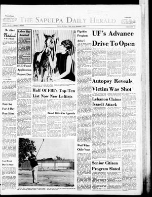 The Sapulpa Daily Herald (Sapulpa, Okla.), Vol. 57, No. 4, Ed. 1 Sunday, September 6, 1970