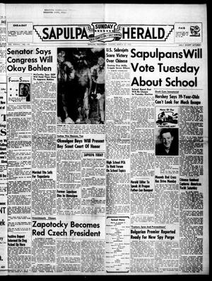 Sapulpa Sunday Herald (Sapulpa, Okla.), Vol. 38, No. 170, Ed. 1 Sunday, March 22, 1953