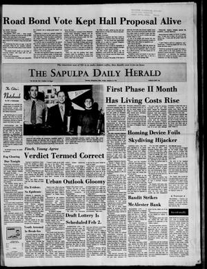 The Sapulpa Daily Herald (Sapulpa, Okla.), Vol. 58, No. 123, Ed. 1 Friday, January 21, 1972
