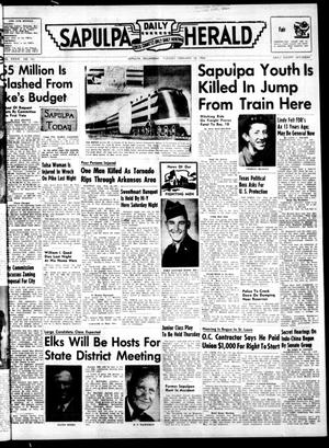 Sapulpa Daily Herald (Sapulpa, Okla.), Vol. 39, No. 141, Ed. 1 Tuesday, February 16, 1954