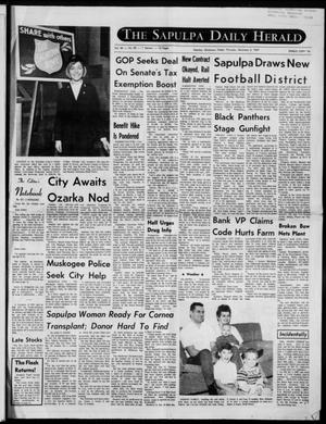 The Sapulpa Daily Herald (Sapulpa, Okla.), Vol. 56, No. 82, Ed. 1 Thursday, December 4, 1969