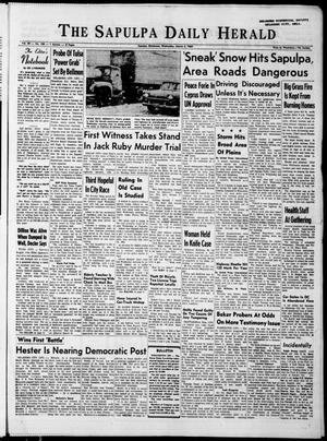 The Sapulpa Daily Herald (Sapulpa, Okla.), Vol. 49, No. 158, Ed. 1 Wednesday, March 4, 1964