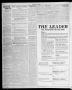 Thumbnail image of item number 2 in: 'Oklahoma Leader (Oklahoma City, Okla.), Vol. 1, No. 20, Ed. 1 Tuesday, September 7, 1920'.