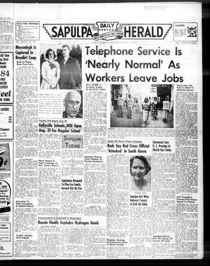 Sapulpa Daily Herald (Sapulpa, Okla.), Vol. 38, No. 300, Ed. 1 Thursday, August 20, 1953