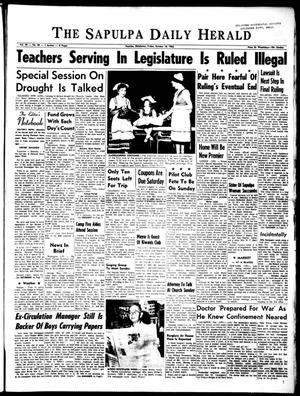 The Sapulpa Daily Herald (Sapulpa, Okla.), Vol. 49, No. 40, Ed. 1 Friday, October 18, 1963