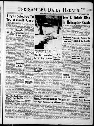 The Sapulpa Daily Herald (Sapulpa, Okla.), Vol. 49, No. 163, Ed. 1 Tuesday, March 10, 1964