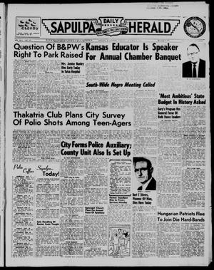 Sapulpa Daily Herald (Sapulpa, Okla.), Vol. 42, No. 107, Ed. 1 Tuesday, January 8, 1957