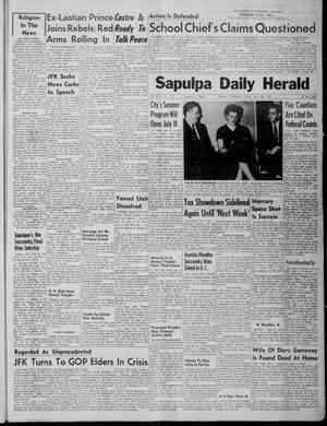 Sapulpa Daily Herald (Sapulpa, Okla.), Vol. 46, No. 194, Ed. 1 Friday, April 28, 1961
