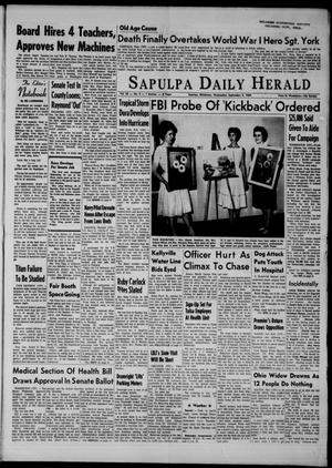 The Sapulpa Daily Herald (Sapulpa, Okla.), Vol. 50, No. 2, Ed. 1 Wednesday, September 2, 1964