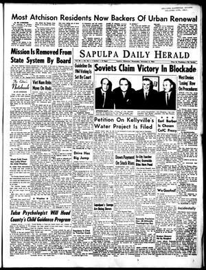 The Sapulpa Daily Herald (Sapulpa, Okla.), Vol. 49, No. 56, Ed. 1 Wednesday, November 6, 1963