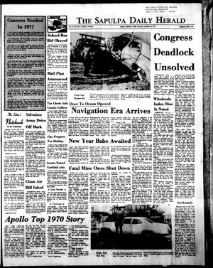 The Sapulpa Daily Herald (Sapulpa, Okla.), Vol. 57, No. 102, Ed. 1 Thursday, December 31, 1970
