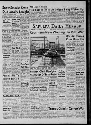 The Sapulpa Daily Herald (Sapulpa, Okla.), Vol. 50, No. 81, Ed. 1 Thursday, December 3, 1964