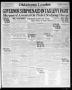 Thumbnail image of item number 1 in: 'Oklahoma Leader (Oklahoma City, Okla.), Vol. 1, No. 48, Ed. 1 Saturday, October 9, 1920'.
