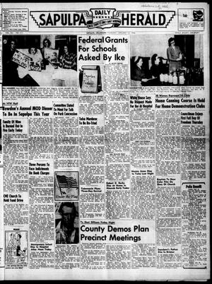 Sapulpa Daily Herald (Sapulpa, Okla.), Vol. 41, No. 111, Ed. 1 Thursday, January 12, 1956