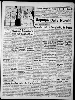Sapulpa Daily Herald (Sapulpa, Okla.), Vol. 48, No. 136, Ed. 1 Wednesday, February 20, 1963