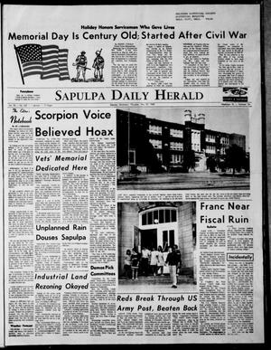 Sapulpa Daily Herald (Sapulpa, Okla.), Vol. 53, No. 222, Ed. 1 Thursday, May 30, 1968
