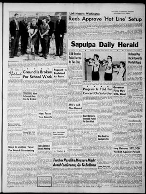 Sapulpa Daily Herald (Sapulpa, Okla.), Vol. 48, No. 174, Ed. 1 Friday, April 5, 1963
