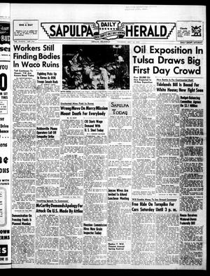 Sapulpa Daily Herald (Sapulpa, Okla.), Vol. 38, No. 216, Ed. 1 Thursday, May 14, 1953