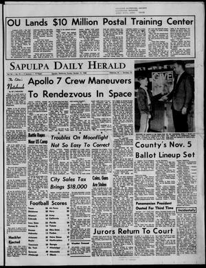 Sapulpa Daily Herald (Sapulpa, Okla.), Vol. 54, No. 37, Ed. 1 Sunday, October 13, 1968