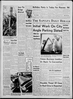 Primary view of object titled 'The Sapulpa Daily Herald (Sapulpa, Okla.), Vol. 51, No. 244, Ed. 1 Sunday, June 12, 1966'.