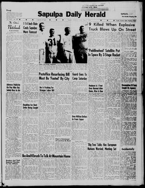 Sapulpa Daily Herald (Sapulpa, Okla.), Vol. 44, No. 289, Ed. 1 Friday, August 7, 1959